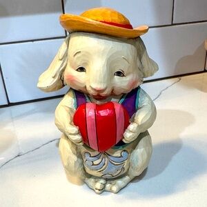 Somebunny to Love, Jim Shore bunny figurine, excellent condition